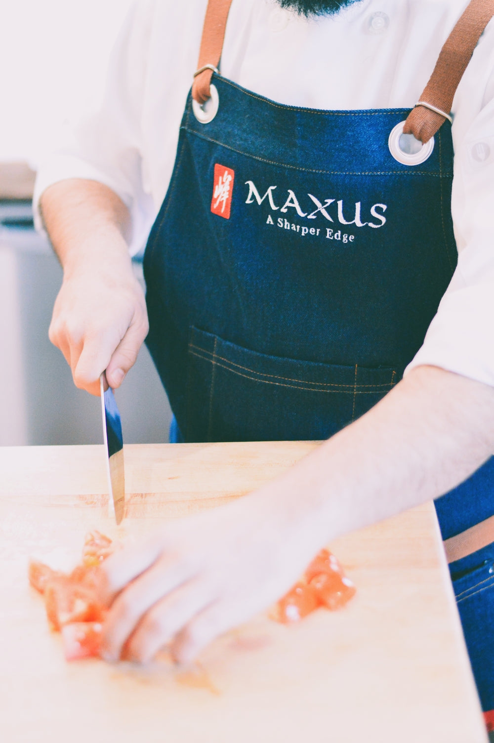 Maxus Brand 8 Chef Knife with German Steel – Maximus' Knife Sharpening